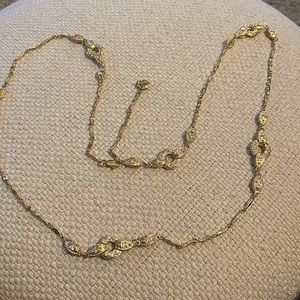 St. John gold chain belt